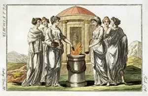 Sacrificing: Vestals Sacrificing