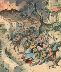 Threatens: VESUVIUS 1906