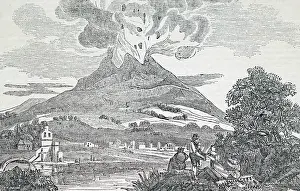 Observed: Vesuvius during an eruption