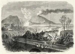Halting: VESUVIUS ERUPTS 1868