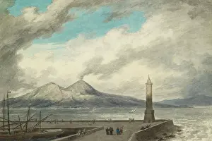 Indications: Vesuvius and Somma from the Mole at Naples