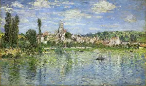 Vetheuil: Vetheuil in Summer, by Monet