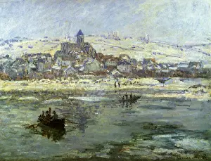 Cityscapes: Vetheuil in Winter, by Monet