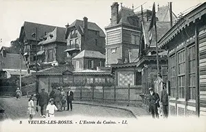 Veules: Veules-les-Roses - Entry to the Casino