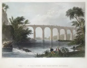 Useful: Viaduct on the Baltimore & Washington Railroad