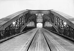 Kanal: The viaduct Gruenthal, circa 1900