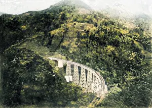 Thecolourisedpic: VIADUCT IN JAVA