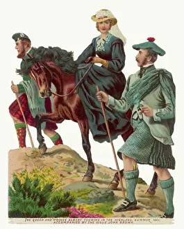 Gillie: Vic, Albert in Highlands