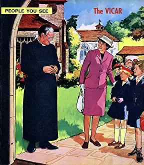 Look & Learn Nursery Material: The Vicar