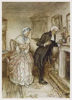 Parlour: VICAR WAKEFIELD/RACKHAM