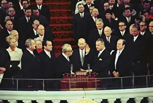 Spiro: Vice-President elect Spiro Agnew takes the ?
