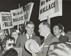 Yielded: Vice-President Henry Wallace at the Democratic