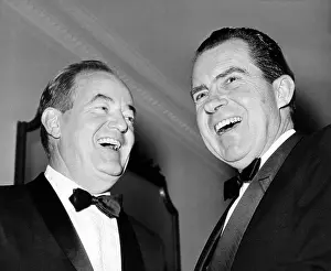 Tuxedos: Vice President Hubert Humphrey and Former ?