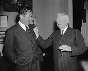 Tunney: Vice President James Garner displays his powerful
