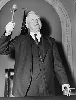 Gavel: Vice President James Garner ready to convene the