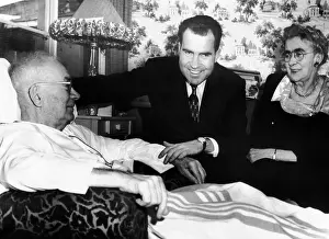 Csu 2012 10: Vice President Richard Nixon, visiting with ?