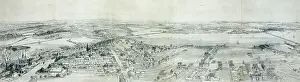 Identifying: Vicinity of Boston, from Bunker Hill monument, 1853