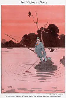 Unsportsmanlike: The Vicious Circle by William Heath Robinson