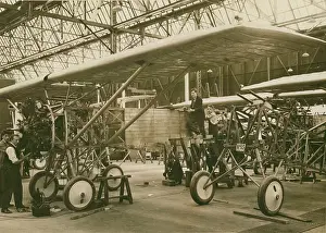 Wibault: Vickers 121 Wibault Scouts under construction