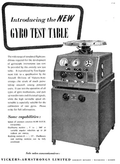 Gyro: Vickers-Armstrongs Gyro Test Table