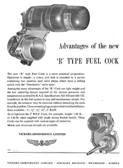 Armstrongs: Vickers Armstrongs R Type Fuel Cock