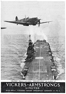 Indomitable: Vickers-Armstrongs Seafire - HMS Indomitable