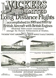 Accomplishments: Vickers Long Distance Flight Accomplishments