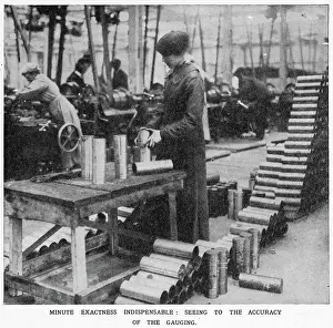 Accuracy: Vickers Munition Factory - Accuracy of the Gauging 1915