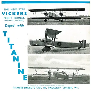 Doped: Vickers Night Bomber Doped With Titanine