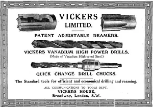 Reamers: Vickers Patent Drills & Reamers