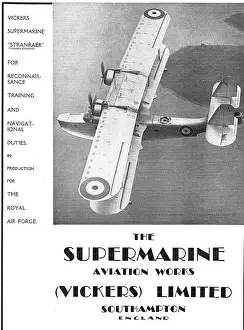 Stranraer: Vickers Supermarine Stranraer