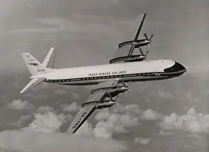 Vanguard: Vickers Type 952 Vanguard CF-TKB of Trans-Canada Air Lines