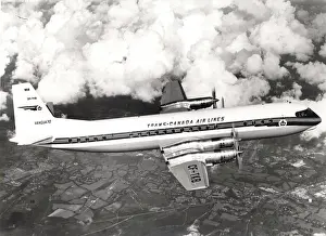 Vanguard: Vickers Type 952 Vanguard CF-TKB of Trans-Canada Air Lines