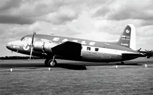 The Hugh W. Cowin Aviation Collection: Vickers VC-1 Viking (side view, on the ground) -Eagle