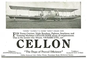 Doped: Vickers Victoria Troop Carriers Are Doped Using Cellon