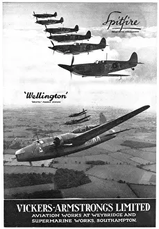 Armstrongs: Vickers Wellington - Supermarine Spitfire