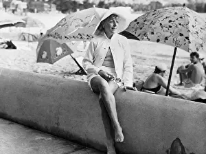 Baum: Vicki Baum in Hawaii, 1935