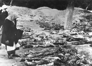Exhumed: Victim of a Communist massacre in Vinnitsa, 1943