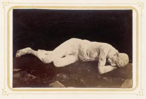 Archaeologists: A VICTIM OF POMPEII