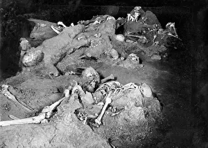 Corpses: Victims of the destruction of Pompeii