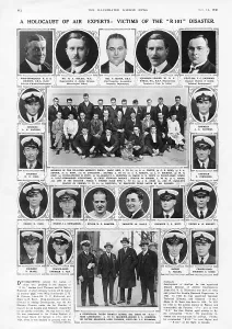 Brancker: Victims of the R101 airship disaster