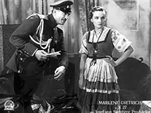 Sternberg: Victor McLaglen and Marlene Dietrich in Dishonored (Origin
