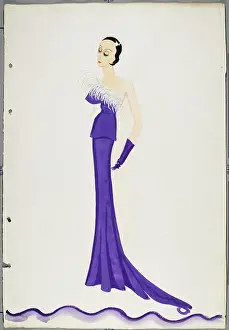 Marabou: VICTOR STIEBEL DRESS