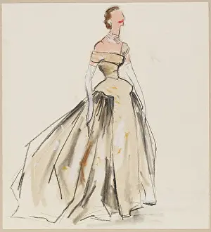 VICTOR STIEBEL/GOWN