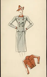 C1940: VICTOR STIEBEL/SUIT