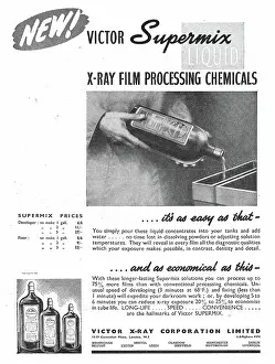 Corportaion: Victor X-Ray. Victor Supermix Developing Solution