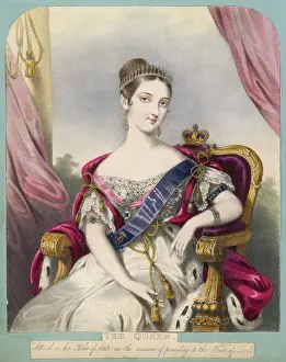 Attired: VICTORIA IN 1837