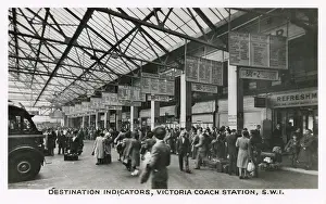 Indication: Victoria Coach Station