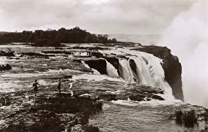 Cataract: Victoria Falls, Zimbabwe - the rapids above the main falls
