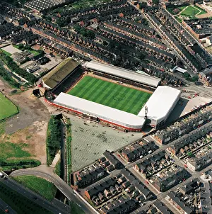 Aerofilms: Victoria Ground, Stoke
